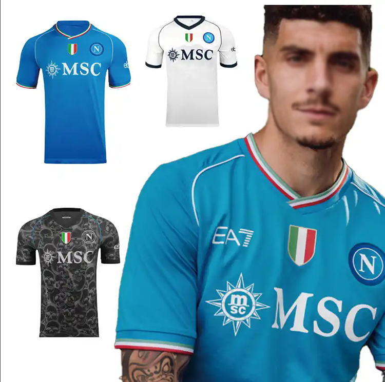 Maillot de football SSC Napoli saison 2024-25, design et style Maillot de football SSC Napoli saison 2024-25, design et style