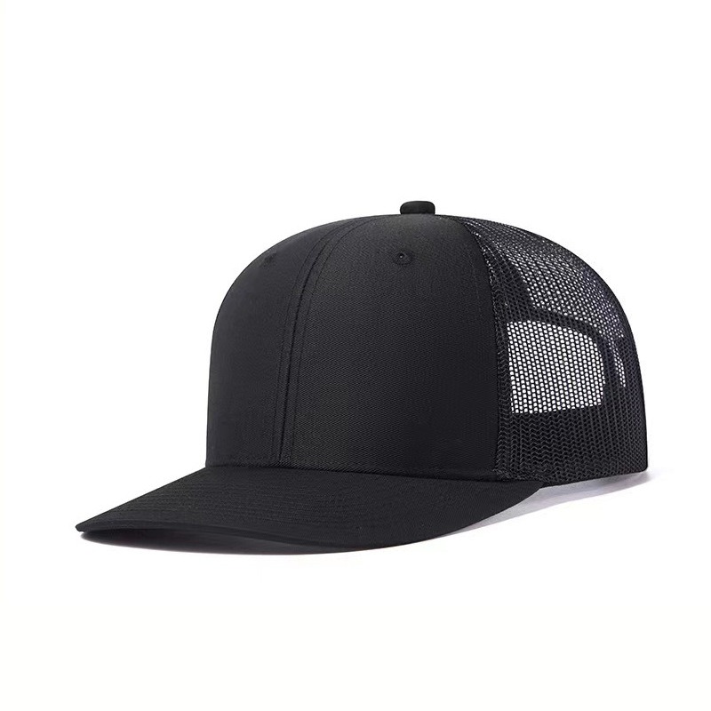 Erkekler İçin Mesh Vintage Siyah Snapbacks Trucker Şapkalar