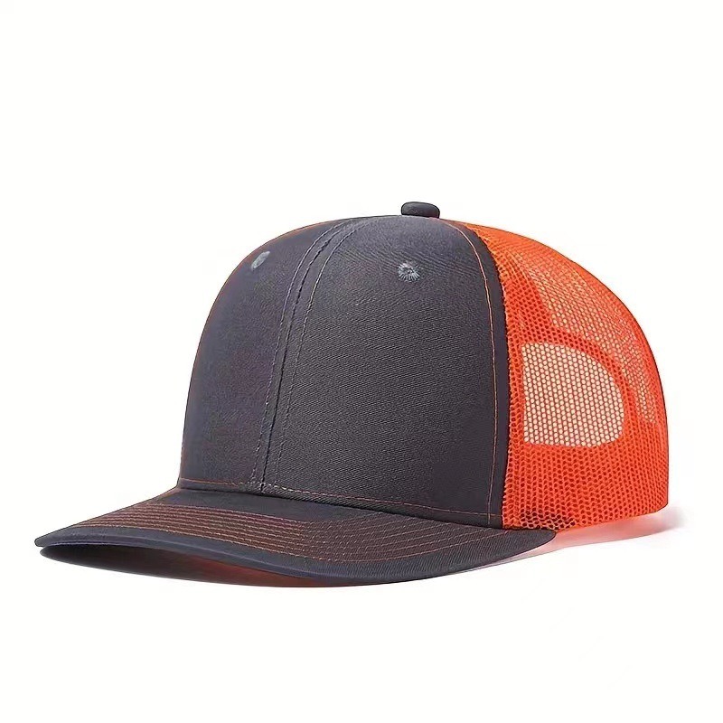 Erkekler İçin Mesh Vintage Siyah Snapbacks Trucker Şapkalar