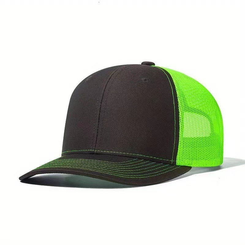 Erkekler İçin Mesh Vintage Siyah Snapbacks Trucker Şapkalar