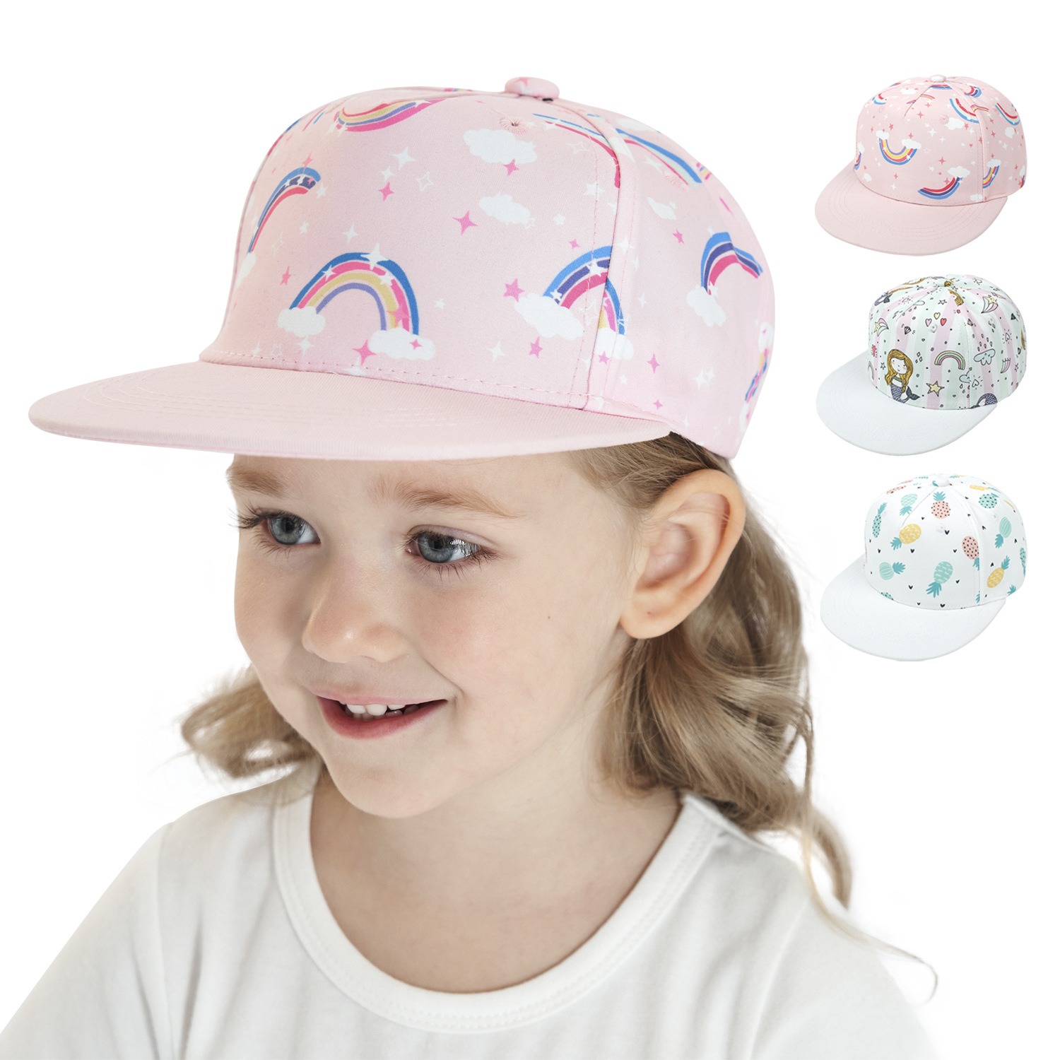 Yürümeye Başlayan Çocuk Snapback Beyzbol Şapkası Bebek Beyzbol Şapkaları 6 12 Ay