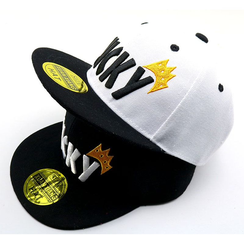 Junior Golf Beyzbol Şapkaları Gençlere Uygun Snapback Şapkalar