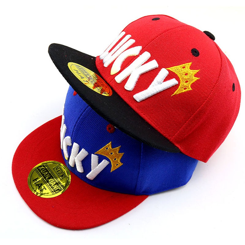 Junior Golf Beyzbol Şapkaları Gençlere Uygun Snapback Şapkalar