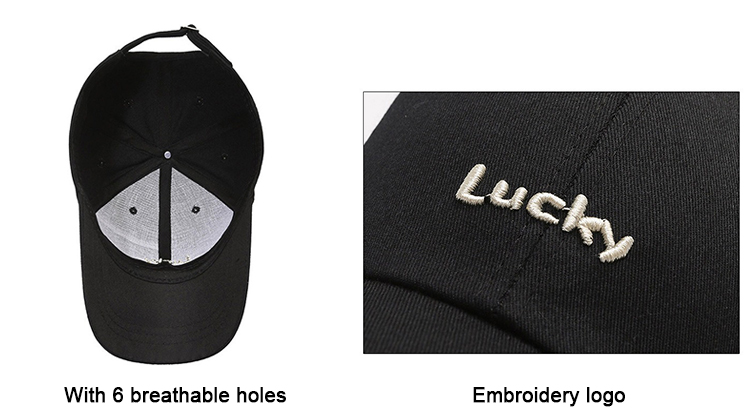 red baseball cap