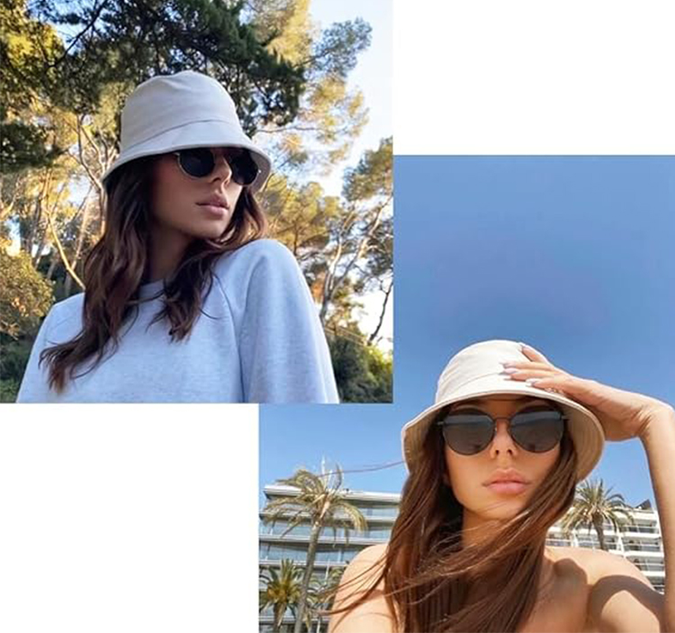 women bucket cap