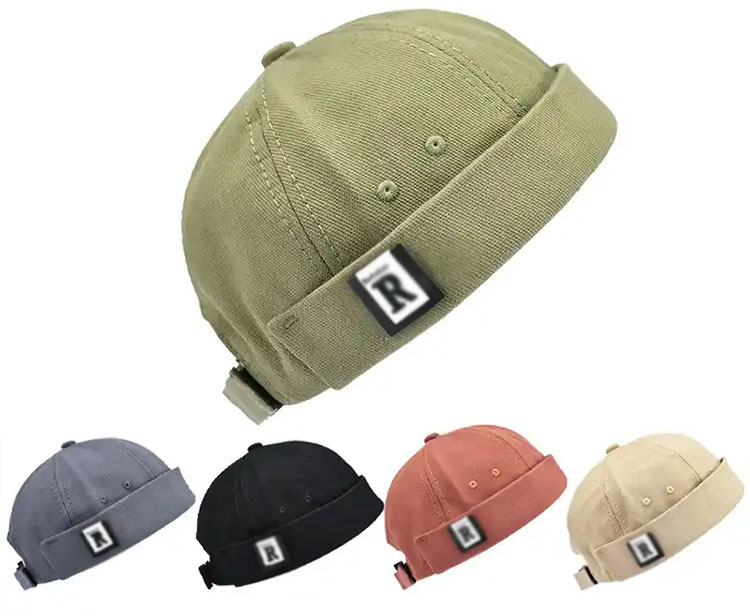 6-panel cap