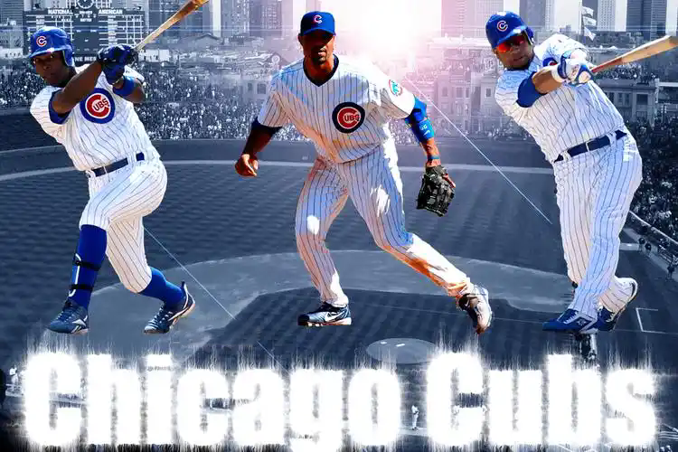 The Chicago Cubs baseball cap