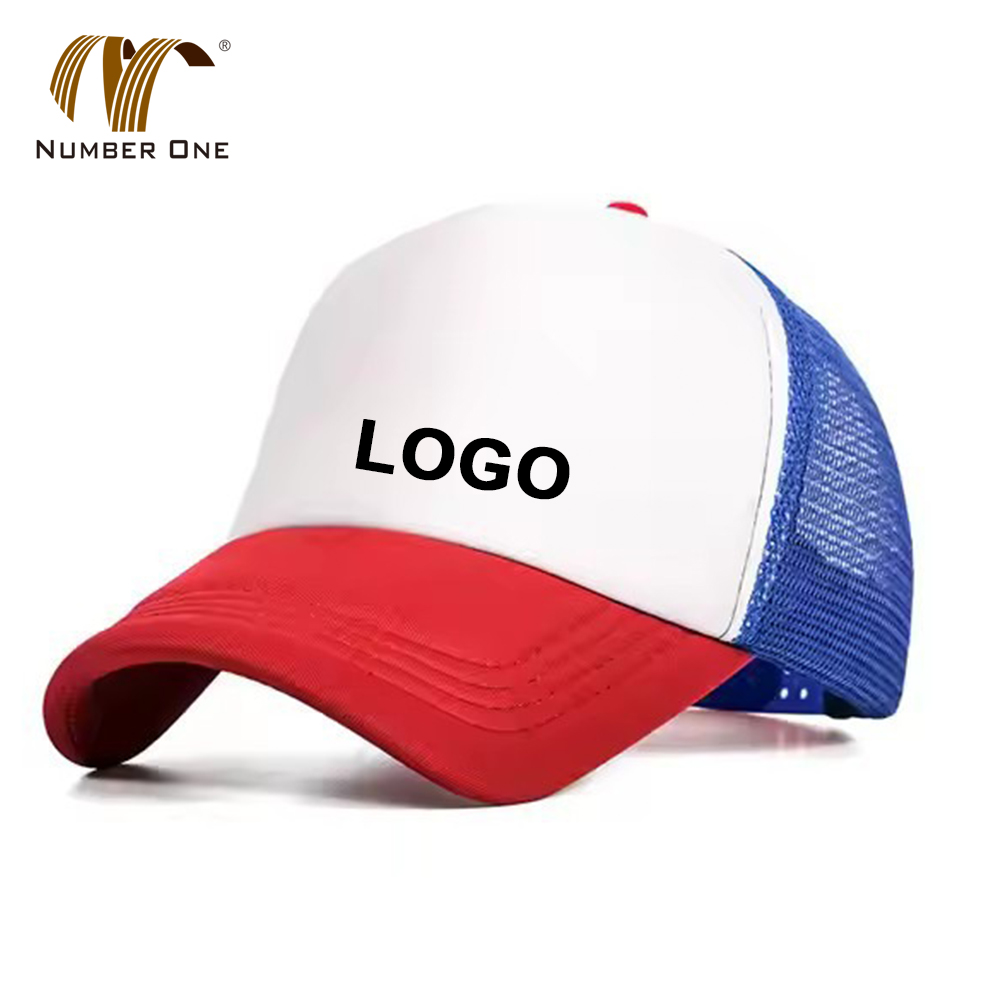 Custom Logo Embroidery 5-Panel Baseball Cap