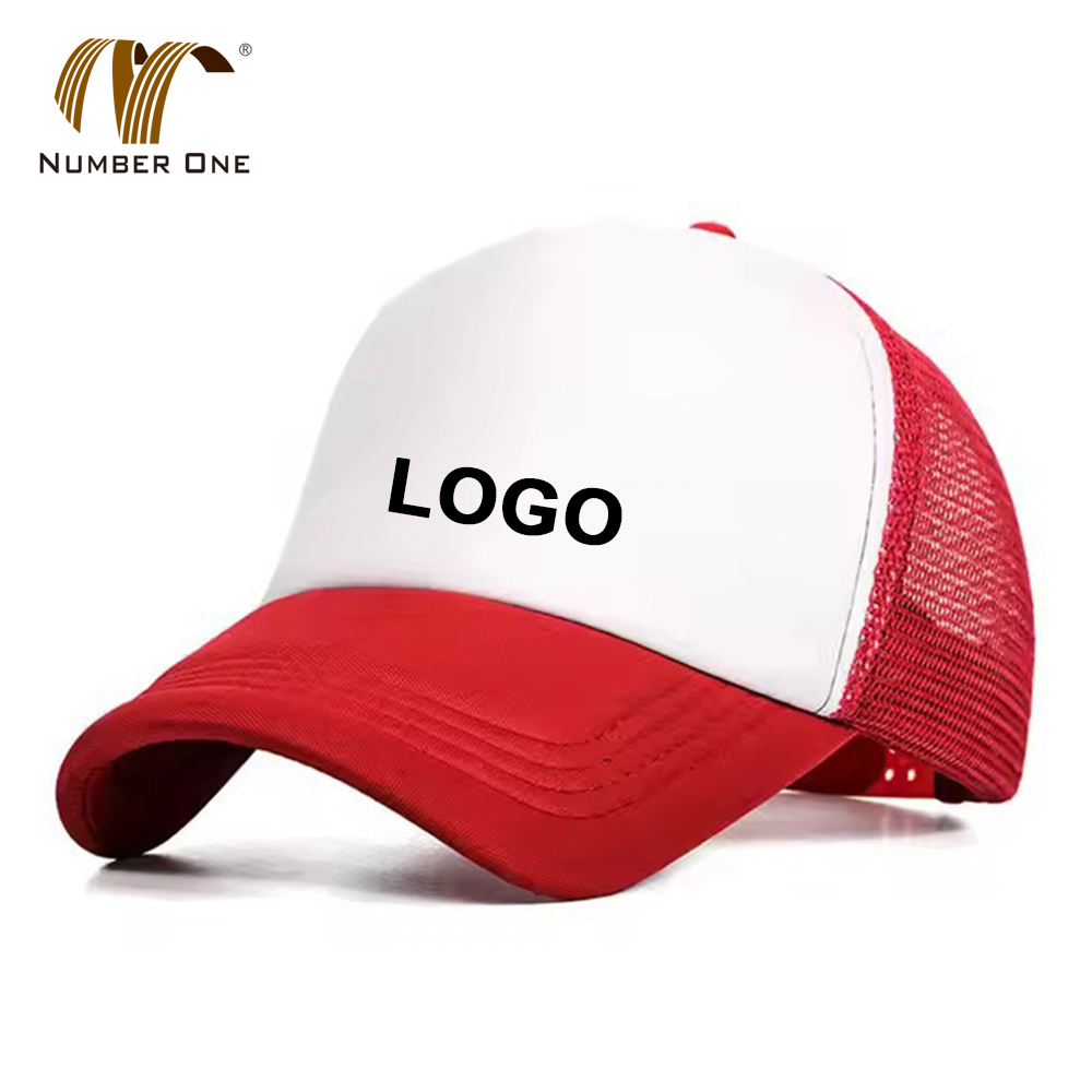 Custom Logo Embroidery 5-Panel Baseball Cap