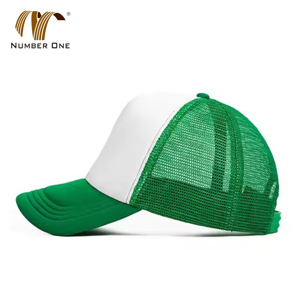 Custom Logo Embroidery 5-Panel Baseball Cap