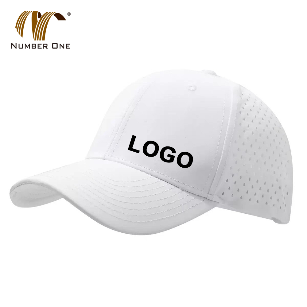 Black 6 Panel Mesh Womens Polyester Baseball Cap