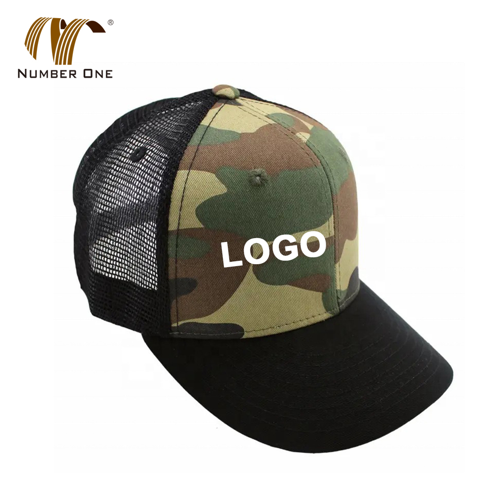Womens Embroidery Logo Curved Brim Camouflage Baseball Cap