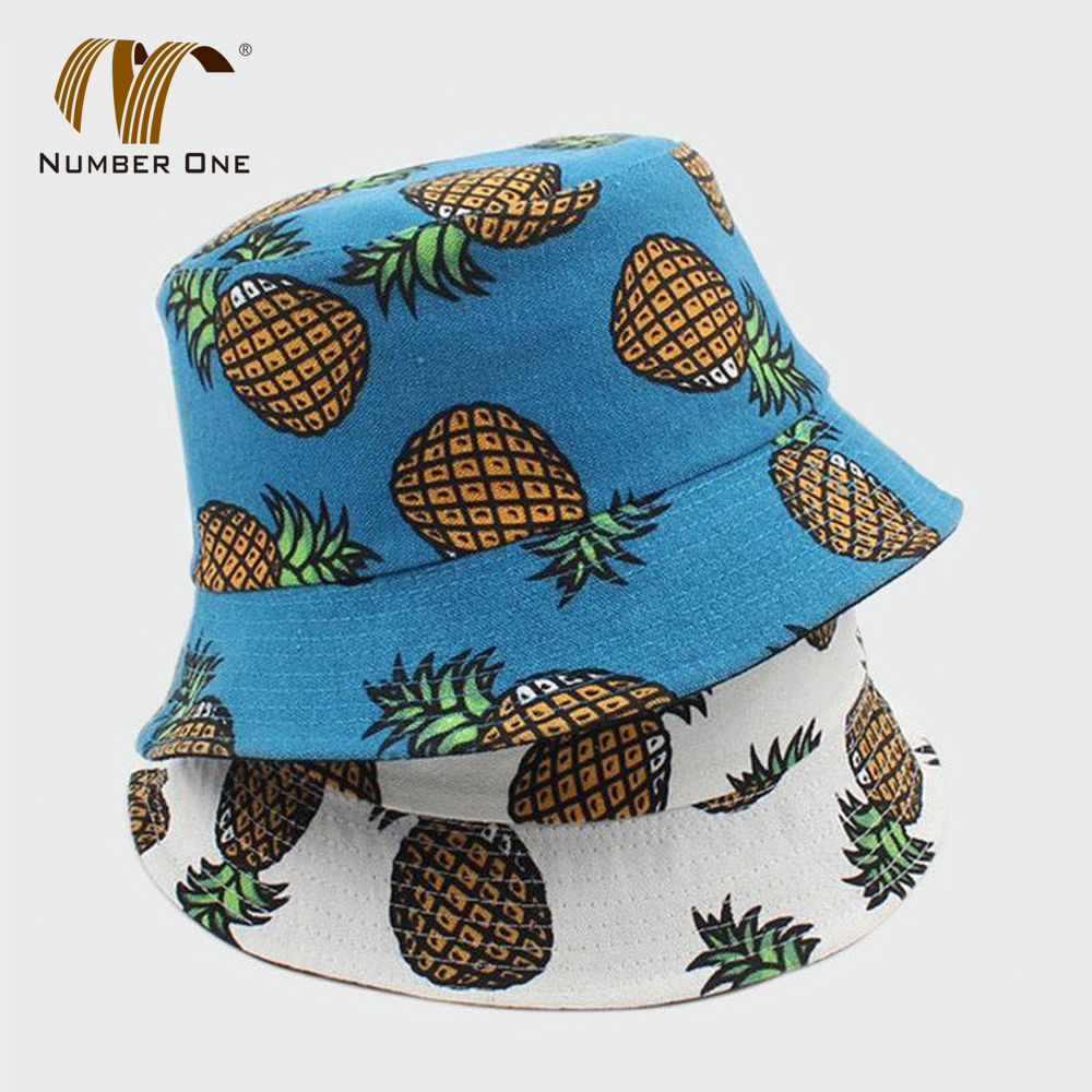 Womens Canvas wide brim Bucket Hat