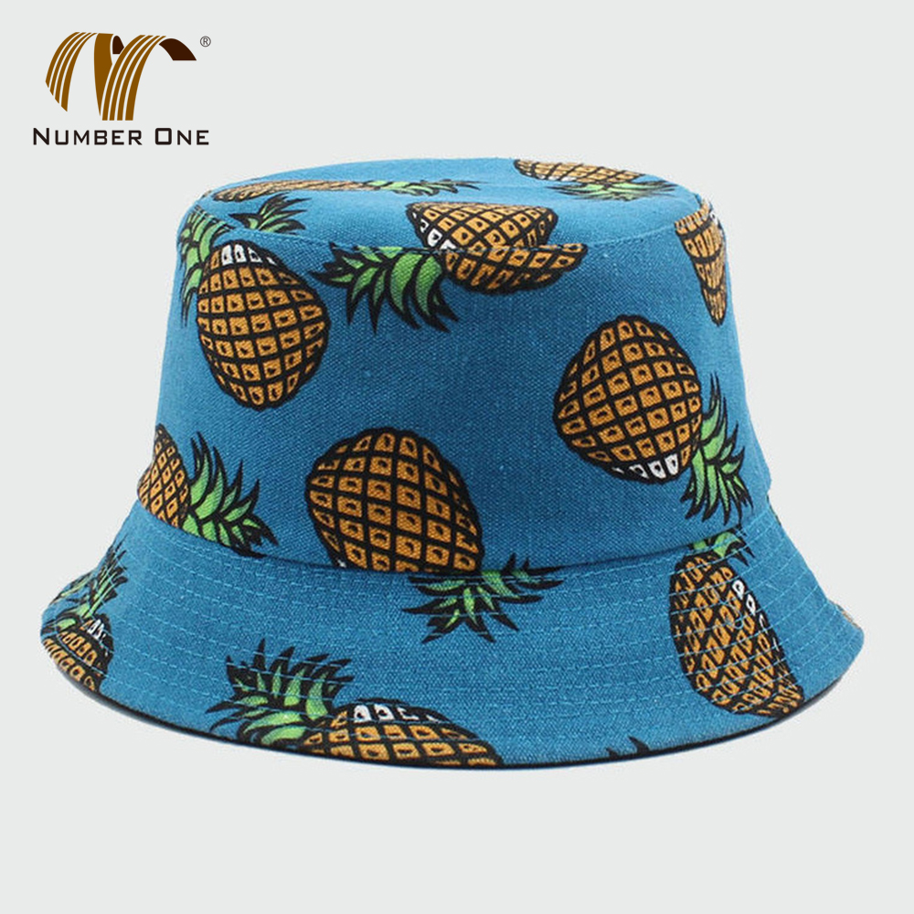 Womens Canvas wide brim Bucket Hat