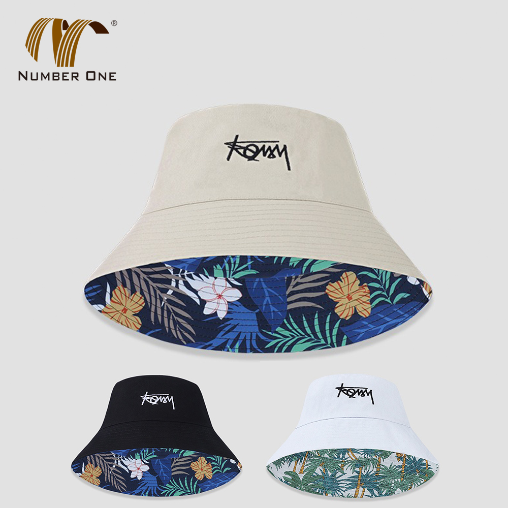 Mens Polyester Bucket Hat With Embroidery Logo