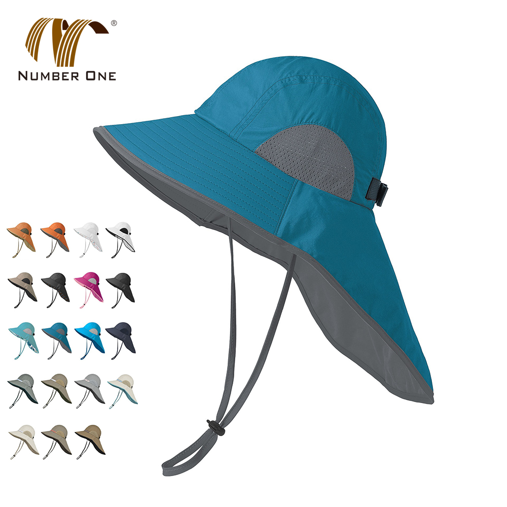 Mens Quick Dry Black Waterproof Bucket Hat With Chin Strap