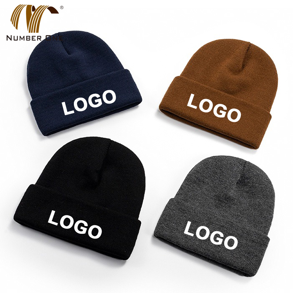 womens cream beanie hat