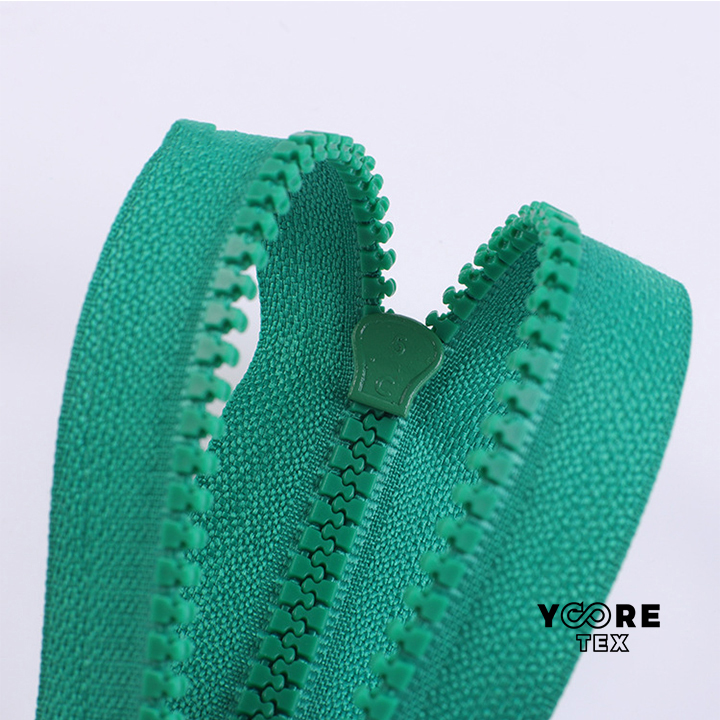 Durable metal slider zipper