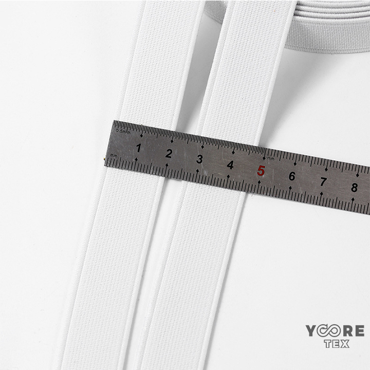 High-performance recycled elastic