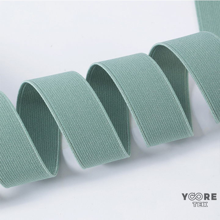 High-performance recycled elastic
