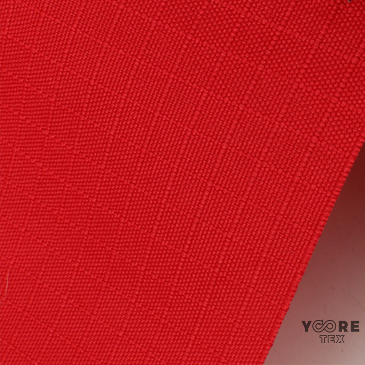 600D chambray fabric with T2T recycled polyester