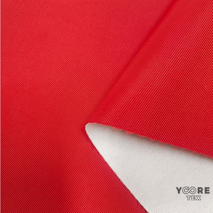 T2T recycled polyester waterproof twill fabric
