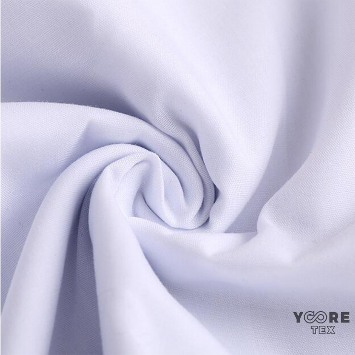 Sustainable polyester-cotton blend fabric