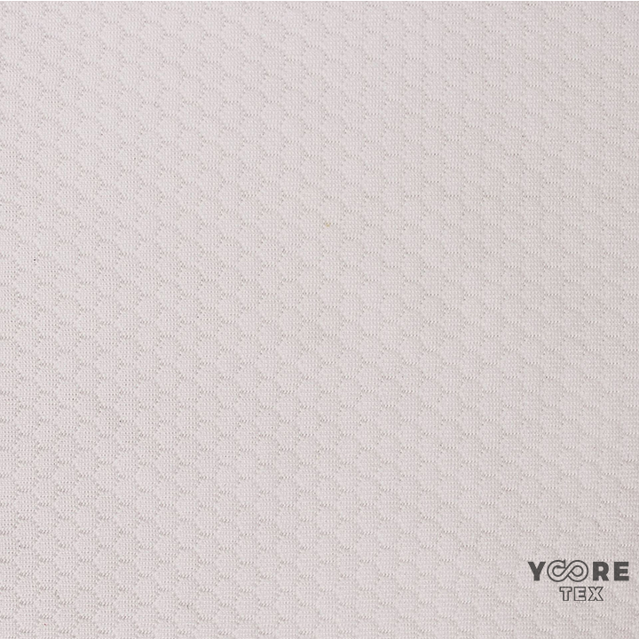 75D 100% T2T Recycled Football Mesh Knitted Fabric