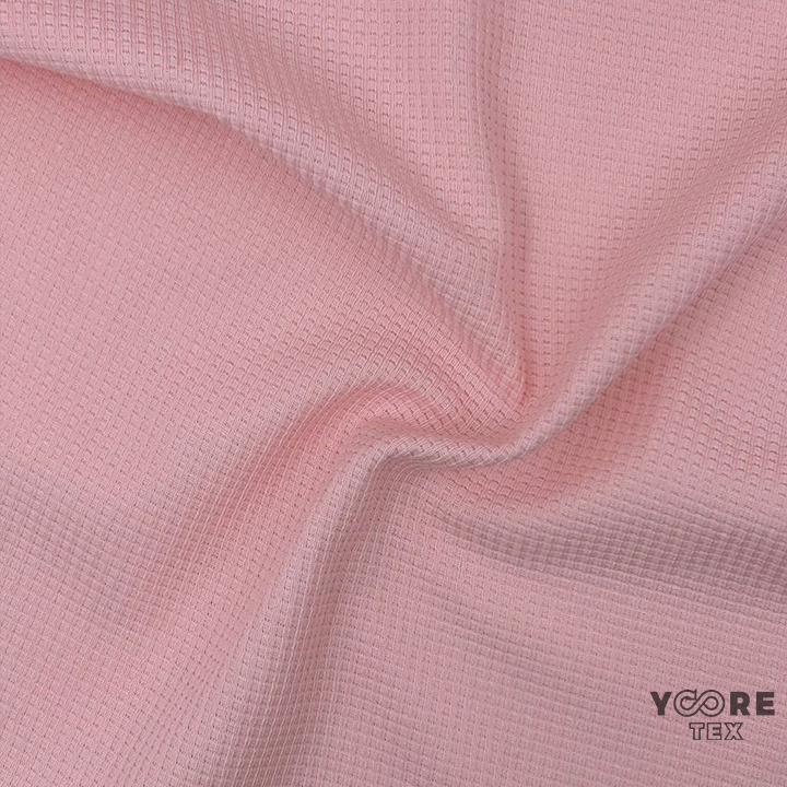 100% T2T Recycled Waffle Knitted Fabric