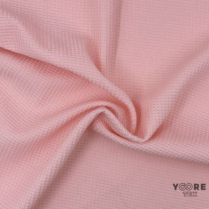 100% T2T Recycled Waffle Knitted Fabric