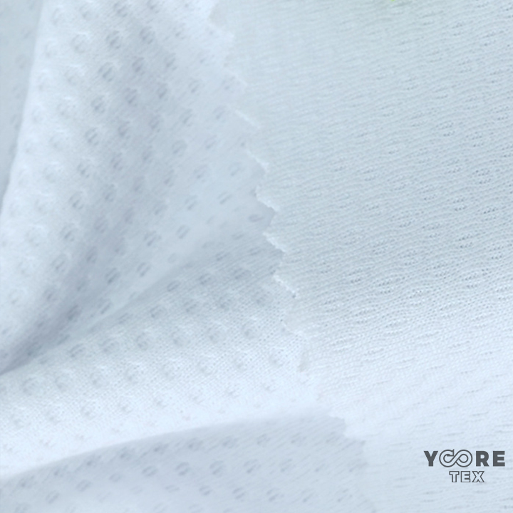 100% T2T Recycled Mesh Knitted Fabric