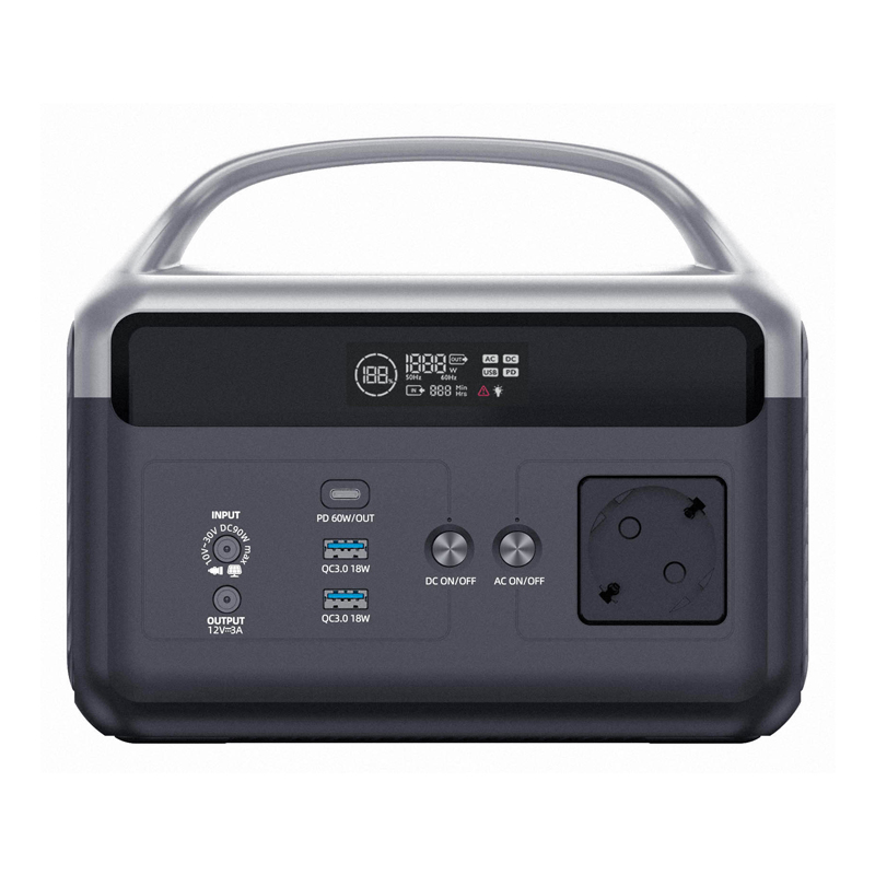 Batteria portatile da 300 Wh alimentata ad energia solare