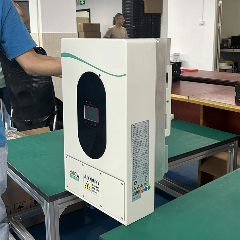 Σπίτι Αντιστροφέας Σύστημα 5kw Υβρίδιο Ηλιακός Αντιστροφέας 48V