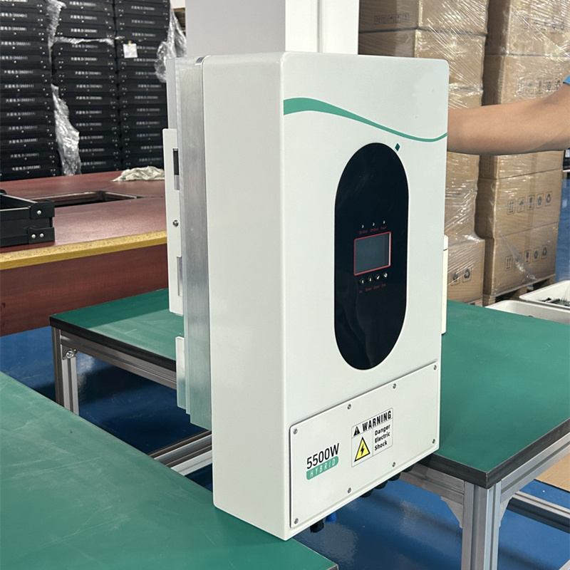 Σπίτι Αντιστροφέας Σύστημα 5kw Υβρίδιο Ηλιακός Αντιστροφέας 48V