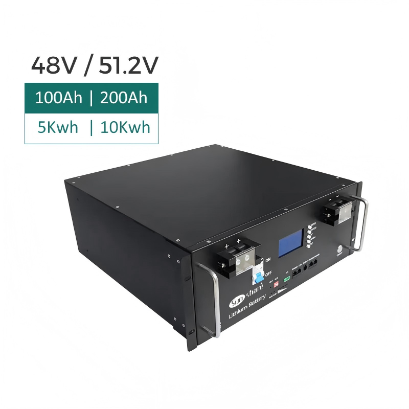Μονάδα μπαταρίας LiFePO4 51.2V 100Ah | Σύστημα αποθήκευσης ηλιακής ενέργειας