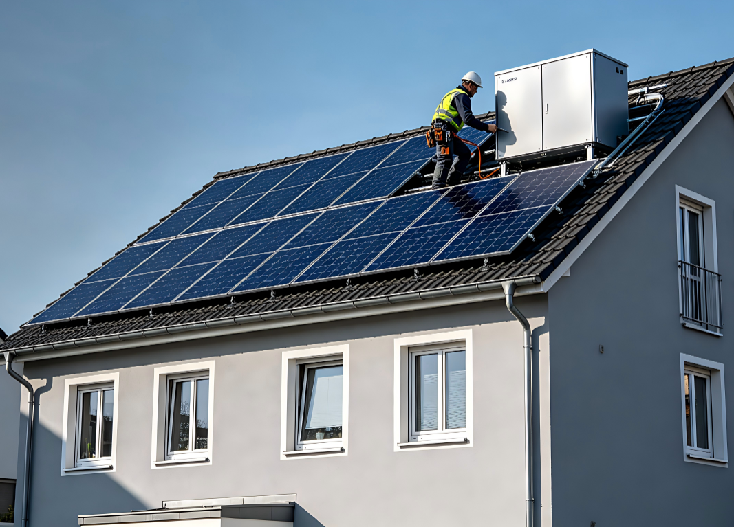 Residential Solar Energy Storage System Project in Germany