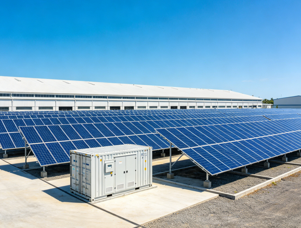 commercial solar energy storage