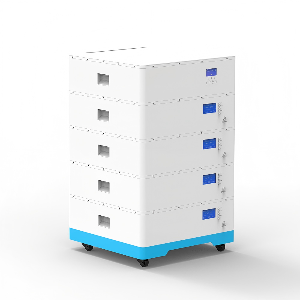 Arbitrage d'énergie en rack LFP de 30 kWc avec stockage par batterie pour les PME