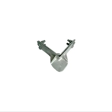 Cable fitting pole clamp