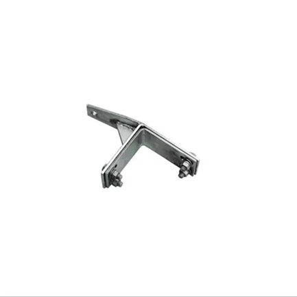 Cable fitting pole clamp