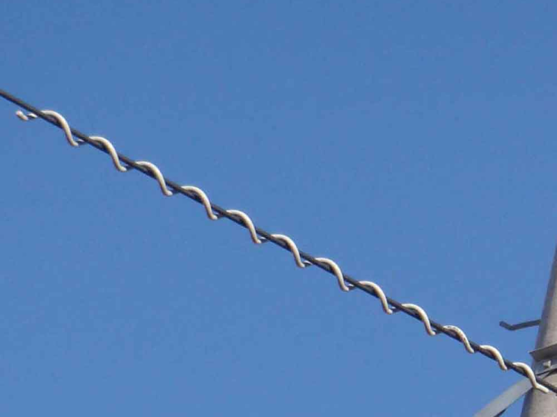 Spiral vibration damper