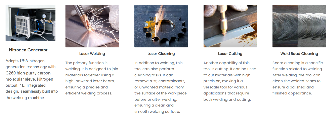 Air-Cooled Laser Welder