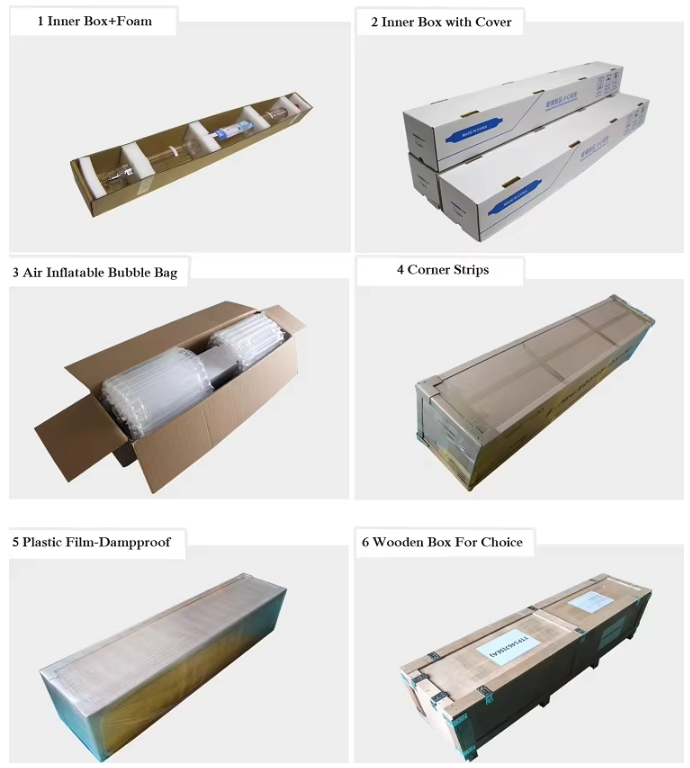 Yongli H Series CO2 Laser Tube