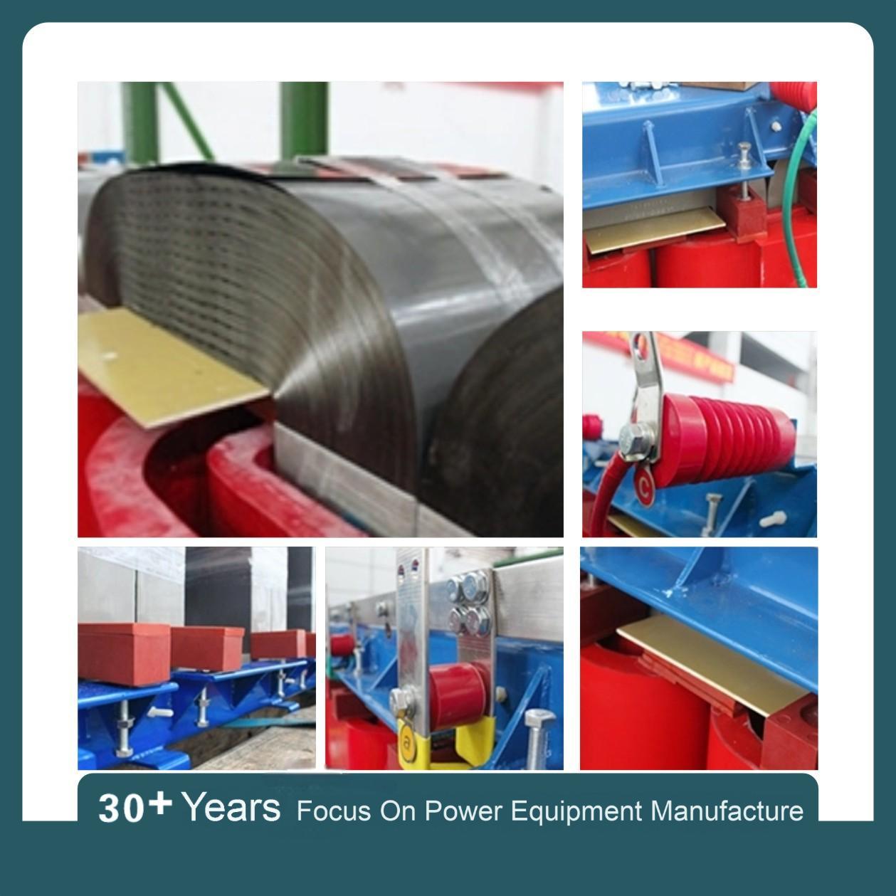 Transformador de potencia de tipo seco impregnado al vacío TianTong SG(B) 10/11-30~2500kVA-10/35kv