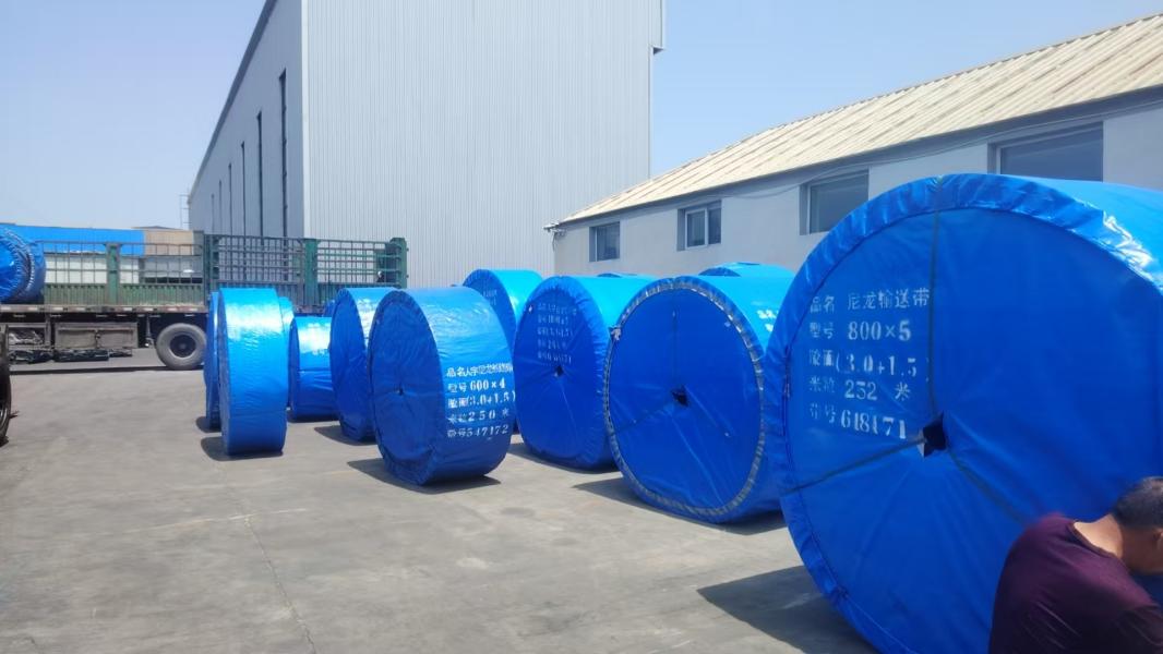 heavy duty nylon conveyor belt