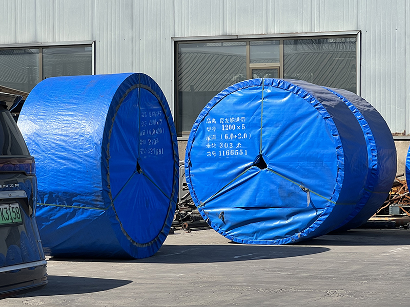 Heavy duty nylon conveyor belt