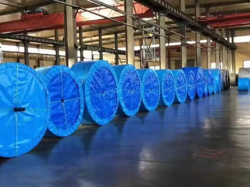 Material handling nylon rubber conveyor belt
