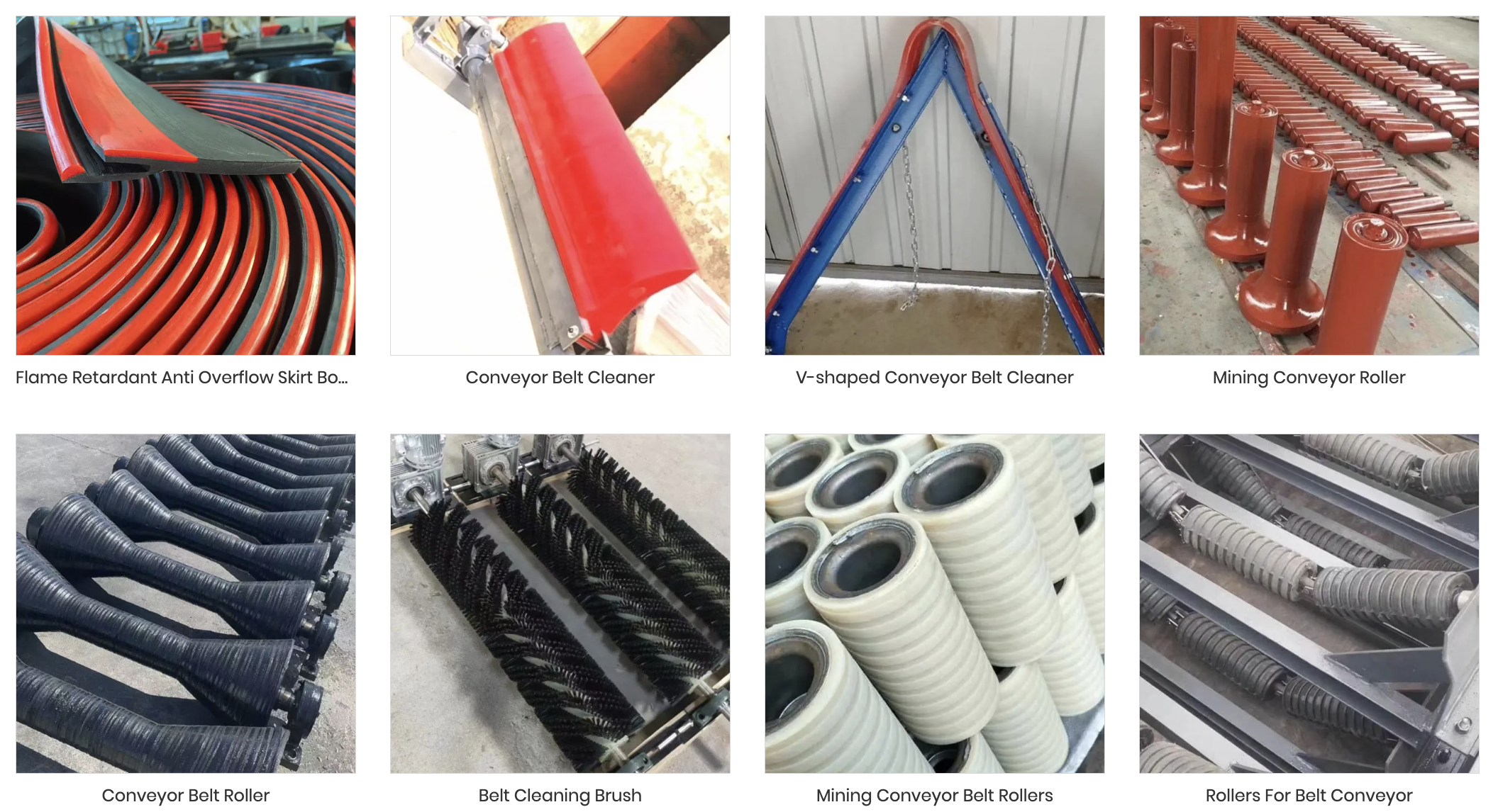 What Types of Rollers Are Used in Conveyor Belts?