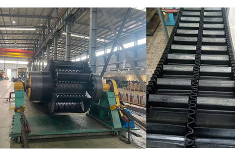 Material Types of Steep Angle Sidewall Conveyor Belt