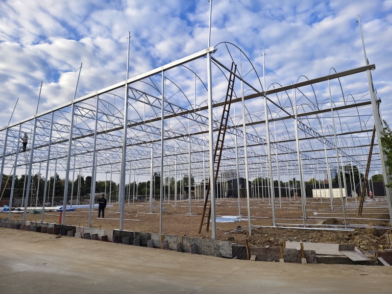 reinforced plastic sheeting greenhouse